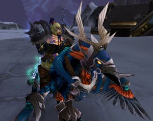 mounted